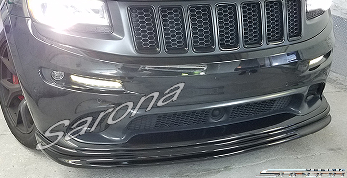 Custom Jeep Grand Cherokee  SUV/SAV/Crossover Front Lip/Splitter (2011 - 2016) - $575.00 (Part #JP-030-FA)